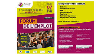 PSC sera présent au forum de l'emploi de la communauté de communes du Val de Cher Controis. PSC sera présent au forum de l'emploi de la communauté de communes du Val de Cher Controis.