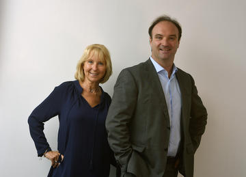 Valérie et Philippe Bazin, co-fondateurs PSC Valérie et Philippe Bazin, co-fondateurs PSC